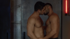 DrillMyHole: Voyeur sex scene together with bubble butt hunk