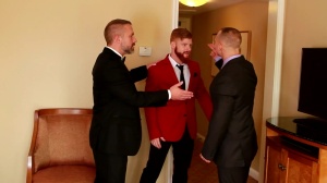 Drill My Hole: Tattooed and athletic hunk rough threesome