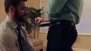 The Gay Office - Bubble butt wants blowjobs