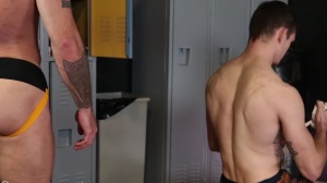 Str8 To Gay - Plowing hard beside muscled american twink boy