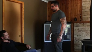 Drill My Hole: Inked hunk has a soft spot for hard ramming
