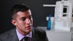 The Gay Office: Athletic Topher Di Maggio rushes nailing