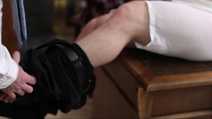 MissionaryBoys.com - Gay Elder Peterson plowed by penis stud