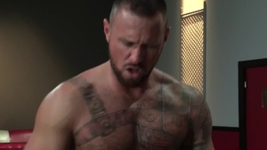RagingStallion - Hairy bodybuilder gets slamming hard