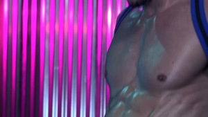 HotHouse - Bodybuilder has a soft spot for spit