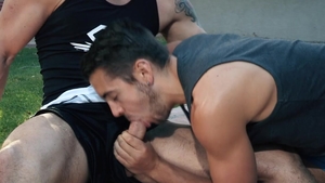 Hot House - Hairy loves fucked by big balls stud