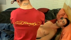 LollipopTwinks.com: Uncut dick Phillip getting a facial