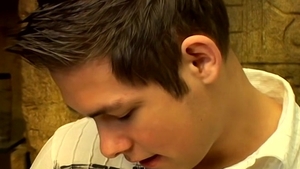 BeddableBoys.com: Trimmed Cristian masturbating