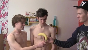 TXXXMStudios.com - Young twink Luke James touches uncut dick