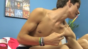 JizzAddiction.com: Twink Chad HollyWood being pounded by Chad