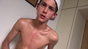 EastBoys.com - Super slim Carlos gay cumshot sex scene