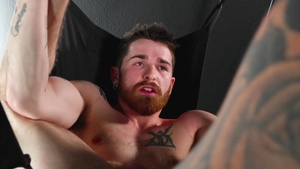 Next Door Raw - Brunette Nick Milani jerking big dick