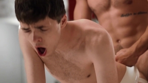 Drill My Hole: Gagging & inked american gay
