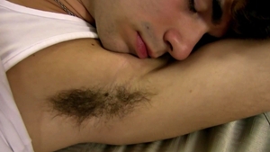 PitsAndPubes: Brat with Levi Jaxx jerks off