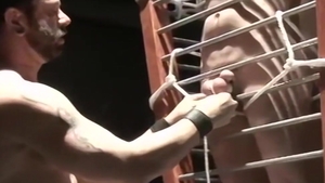 BoundMuscleJocks.com - Franco in tandem with Walker got nailed