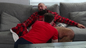 Family Dick: A Candy Cane Filling My Twink Hole