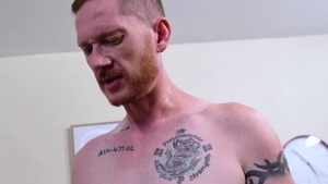 Family Dick: Brody's Load Dripping from Florien's Asshole