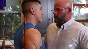 Family Creep: Bald Headed Biker Fucks His Own Kin