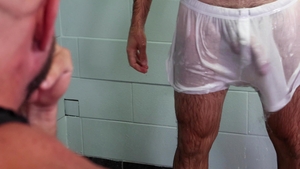 Extra Big Dicks: Hairy Muscles Under the Shower