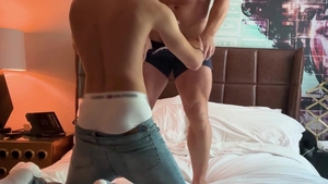 Reality Dudes: Cute Bottom Finishes with Cumshot
